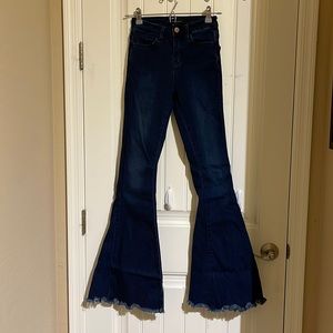 Flying Monkey High Rise Super Flare Stretch Jean